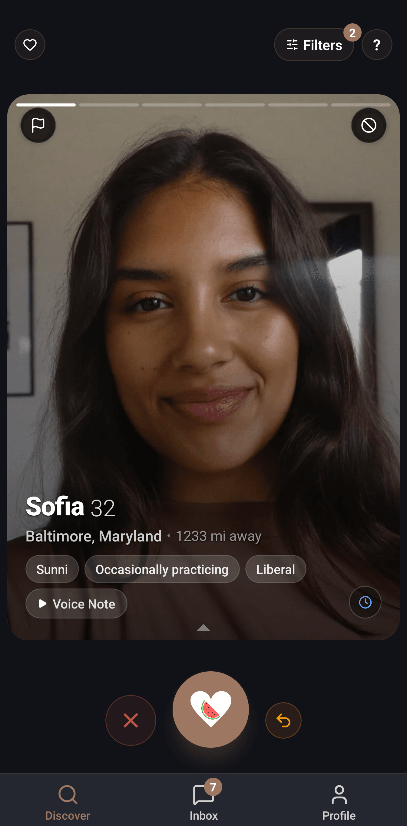Fazool app screen